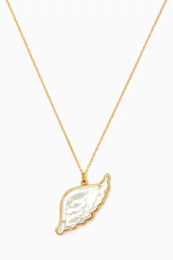 AngelOfMine 2.0 Pendant Necklace in 18kt Gold