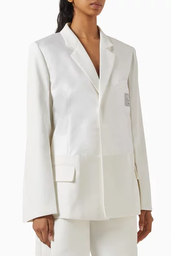 Oversized Double-breasted Blazer