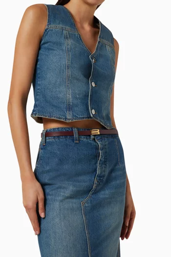 حزام مايكرو فريم جلد