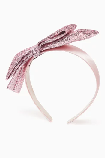 Metallic Bow Hairband
