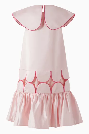 Natasha Scalloped Dress