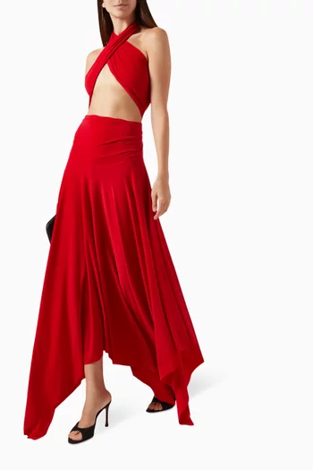 Convertible Mid-calf Dress