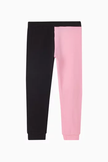 Sweet Knees Block Leggings in Cotton
