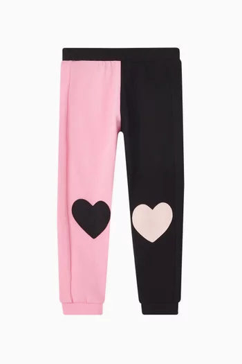 Sweet Knees Block Leggings in Cotton