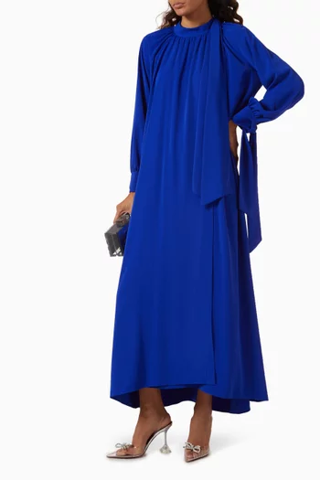 فستان بقصة بنمط ظرف ستان