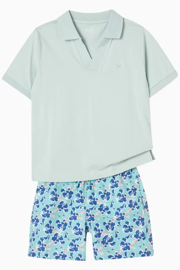 Bloom Print Swim Shorts
