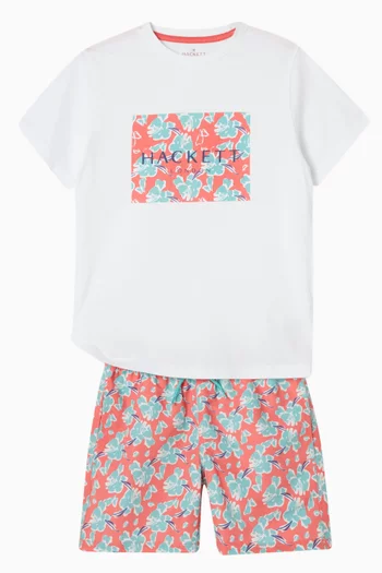Bloom Print Swim Shorts