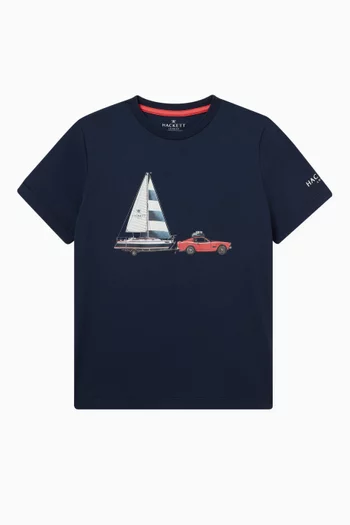 Graphic-print T-shirt in Cotton-jersey