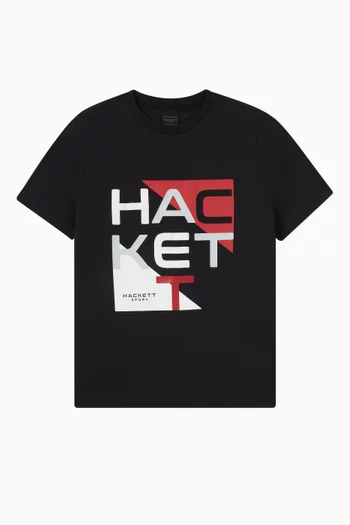 Logo T-shirt in Cotton-jersey