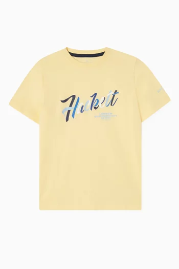 Script Logo T-shirt in Cotton