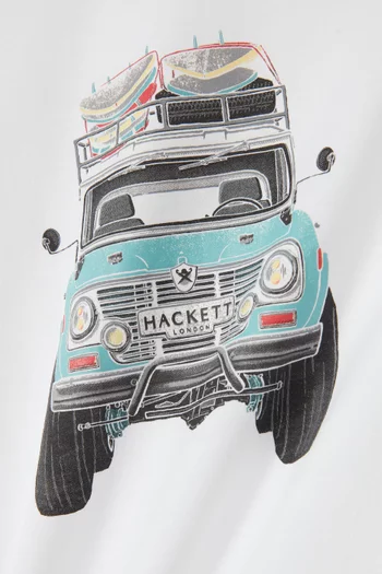 Truck Graphic-print T-shirt in Cotton-jersey
