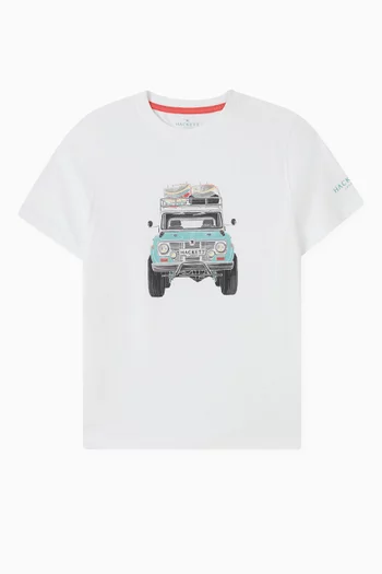 Truck Graphic-print T-shirt in Cotton-jersey