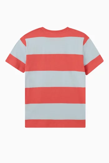 Striped T-shirt in Cotton-jersey