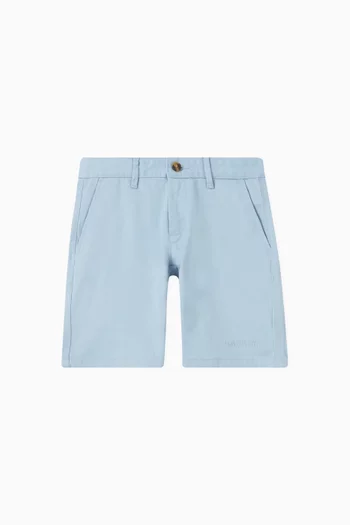 Logo-embroidered Chino Shorts