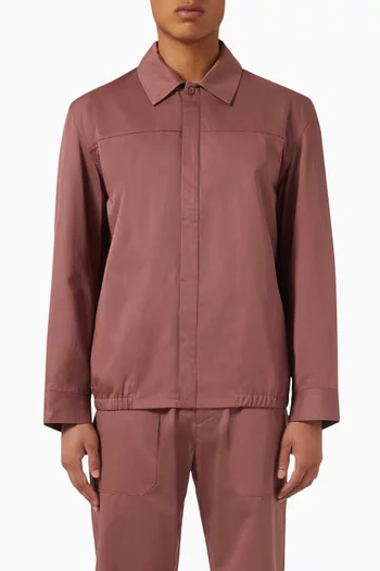 Cropped Shirt in Cotton