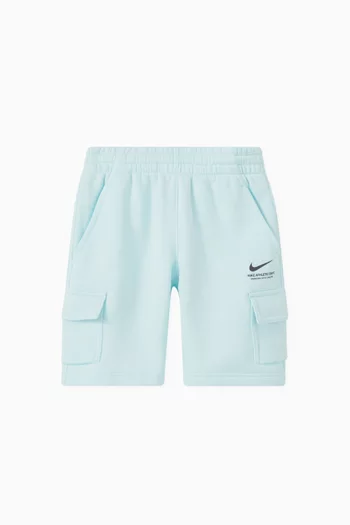 Cargo Shorts in Fleece