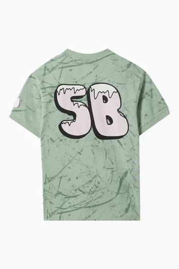 Graphic Logo T-Shirt in Cotton