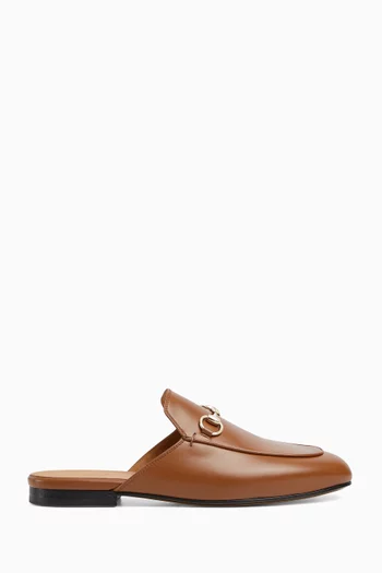 Princetown Mules in Leather