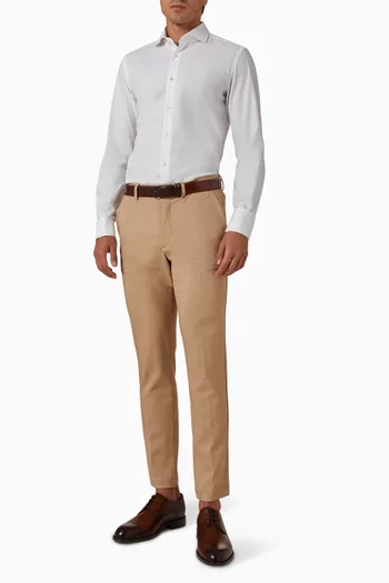Hank Shirt in Stretch-cotton Twill