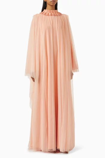 Sequin-embellished Dress in Tulle