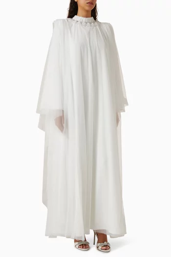 Sequin-embellished Dress in Tulle