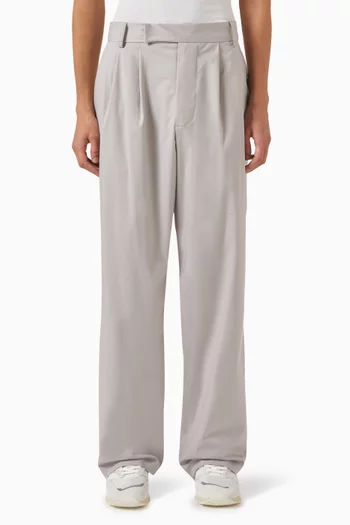 Straight-leg Pants in Japanese Cotton