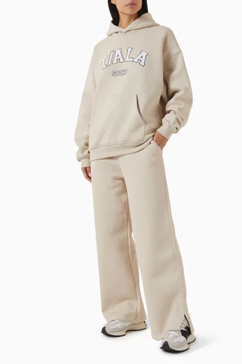 Wide Leg Club Logo Sweatpants
