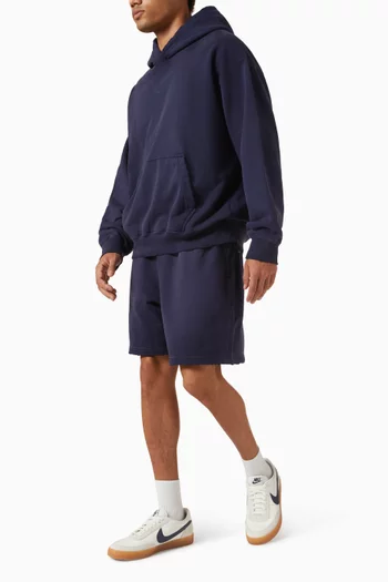 كنزة بغطاء رأس وشعار سولو فرنش تيري