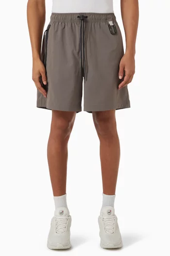 Tech Woven Shorts in Stretch Nylon