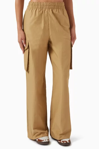 Everything Wovens Mid-rise Cargo Pants in Cotton Blend