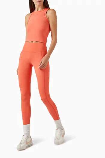 بلوزة قصيرة بلا أكمام وتقنية Dri-FIT‏