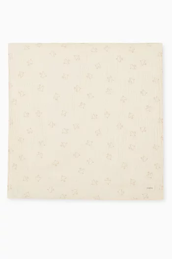 Wabi Sabi Newborn Swaddle in Organic Gauze Muslin
