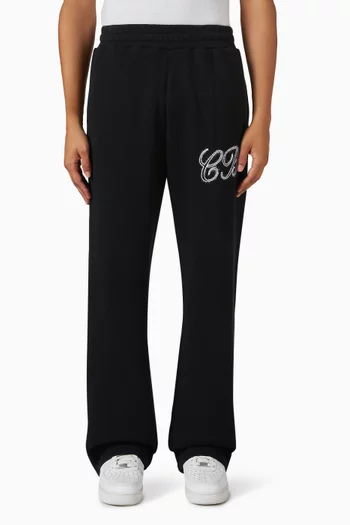 Track Pants in Cotton Knit