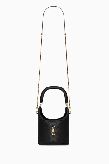 Gaby Bucket Bag in Leather