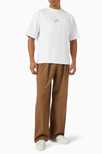 Art Nouveau T-shirt in Cotton Jersey