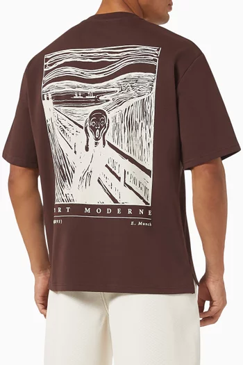 The Scream T-shirt in Cotton Jersey