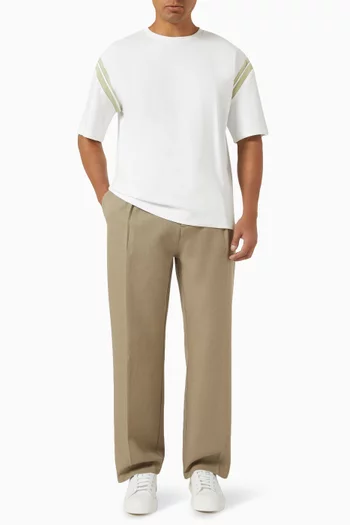 Varsity T-shirt in Cotton-jersey