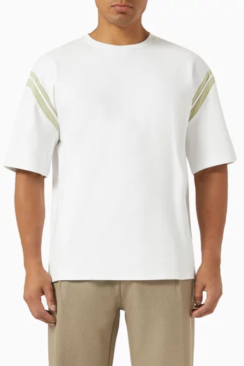 Varsity T-shirt in Cotton-jersey