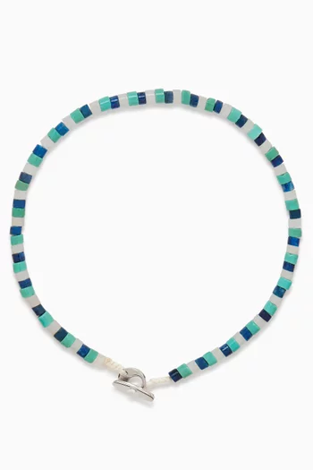 سوار ايفو بخرز فضة إسترلينية