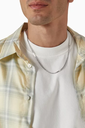 قلادة ريو بسلسلة فضة إسترلينية