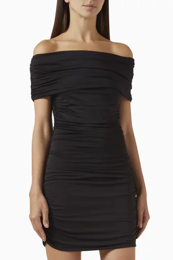 Off-shoulder Mini Dress