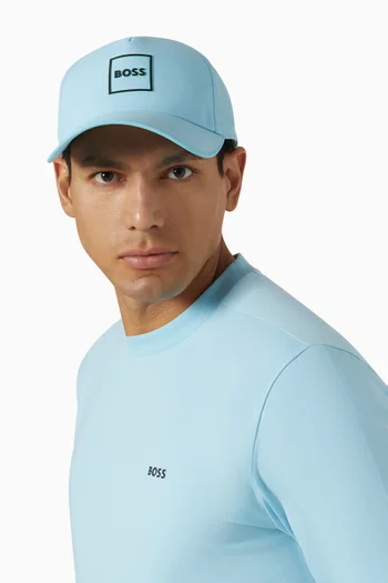 Pyer Baseball Cap in Nylon-twill
