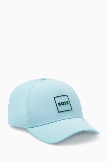 Pyer Baseball Cap in Nylon-twill