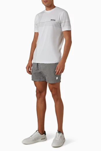 Vibe Printed Swim Shorts