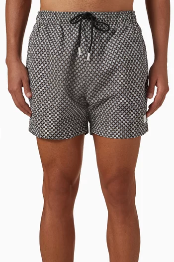 Vibe Printed Swim Shorts