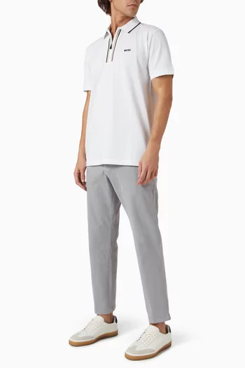 Philix Slim Polo Shirt in Stretch Cotton