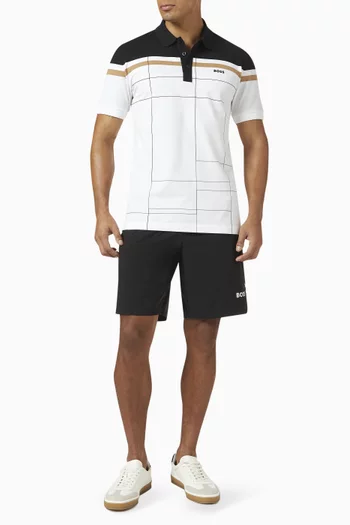 Slim Polo Shirt in Stretch Cotton