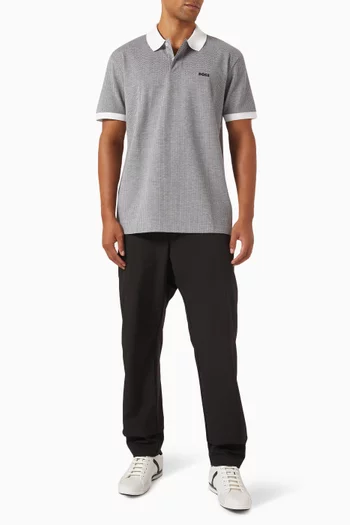 Logo Polo Shirt in Cotton-piqué