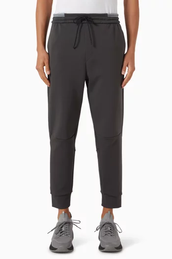 Striped Trackpants in Cotton-blend