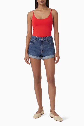 Smooth Lounge Skimpy Strap Cami Top